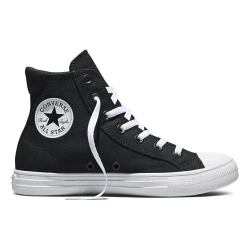 Converse All Star Chuck Taylor Classic High Top Unisex Negro Talla 22 MX | Grado A