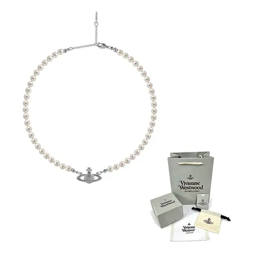 Collar de Perlas con Alfileres de Gancho | Grado B