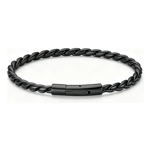 Pulsera de Piel con Motivo de Balón de Fútbol | Grado B