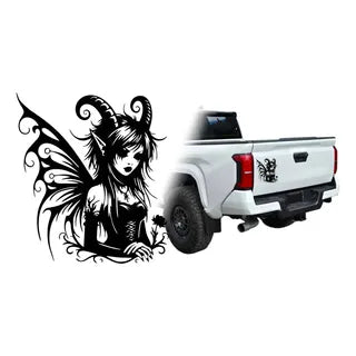 Calcomanía Hada Tink para Moto Auto Sticker 7X10CM | Grado B