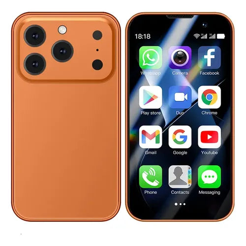 W&O F11 MINI 3G SMARTPHONE 4GB OF RAM + 64GB DATING ROM MULTILINGÜE CAMERA OF 8MP + 5MP SYSTEM ANDROID DOBLE SIM... DORADO