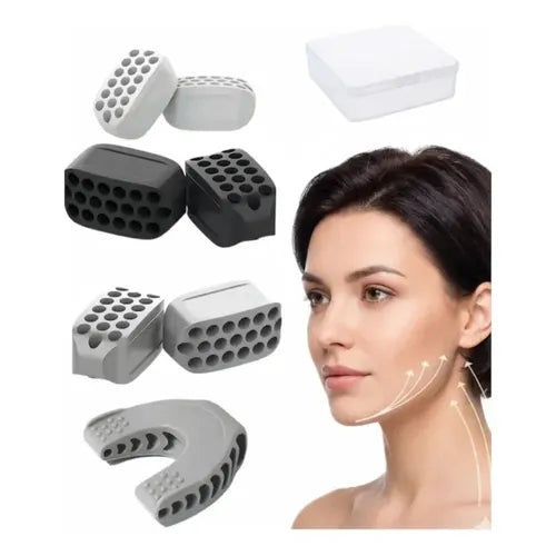 Ejercitador de Mandibula Jawline Jawrsize Marca el Musculo Negro | Grado B