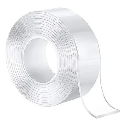 Transparente Cinta Doble Cara Reutilizable Nano Tape 180piezas Liso | Grado B