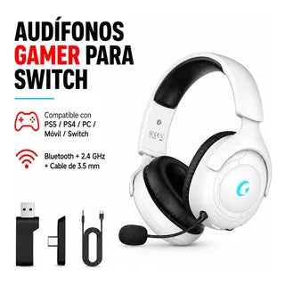 Auriculares Gamer Bluetooth Inalámbricos | Grado B