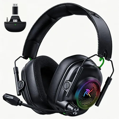 Auriculares Gamer con Cancelación de Ruido HW20 Color Negro | Grado B