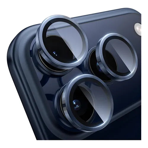 Mica Protectora de Lente de Cámara para iPhone 11 a 17 | Grado B