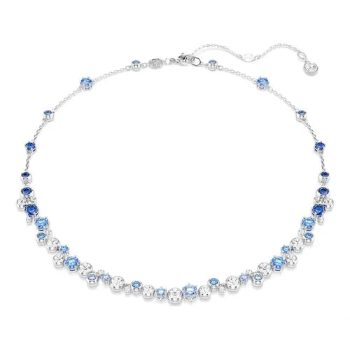 Collar de Cristal Azul con Estuche de Regalo | Grado B
