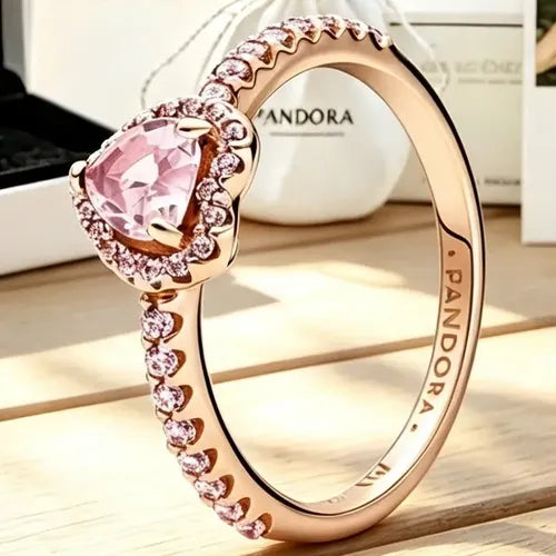 ANILLO DOBLE HALO BRILLANTE 3