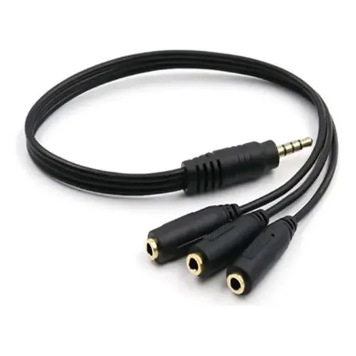 Cable Splitter 3.5MM Macho a 3 Hembras 3.5MM | Grado B