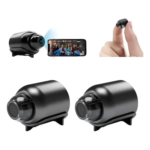 Cámara Espía Ular para Interiores 4K con Grabación de Audio y Video Color Negro | Grado B