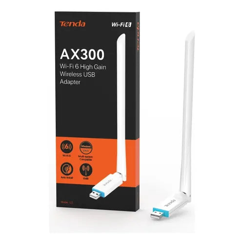 Adaptador USB WiFi de Banda Dual 5G con Bluetooth para PC Color Negro | Grado B
