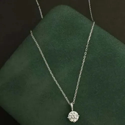 Collar Minimalista de Cristal con Caja de Regalo | Grado B