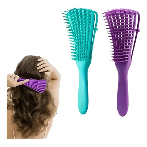 Cepillo para Peinar el Cabello Rizado con Elasticidad | Grado B