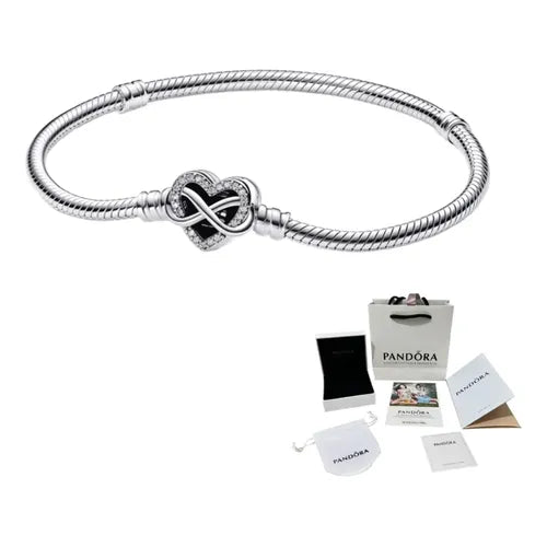 PULSERA DE COLOR PLATEADO CON COLGANTE DE SERPIENTE 1