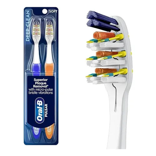Cepillo Dental Pro Plus Oral B Cuidado de Encías - 1 Unidad | Grado B