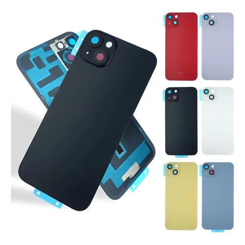 Tapa Trasera Cristal para iPhone Xr Orificio Grande y Logo | Grado B