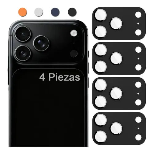 Protector de Lente Metálico HD para iPhone 17 Pro Max | Grado B
