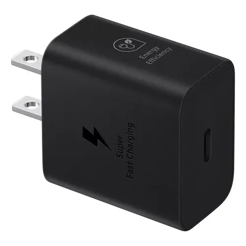 Cargador Adaptador Trio Carga Rápida sin Cable 65W Samsung Negro | Grado B