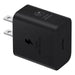 Cargador Adaptador Trio Carga Rápida sin Cable 65W Samsung Negro | Grado B