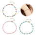 Pulsera Corazón Piedra Natural Acero Inoxidable Pulsera | Grado B