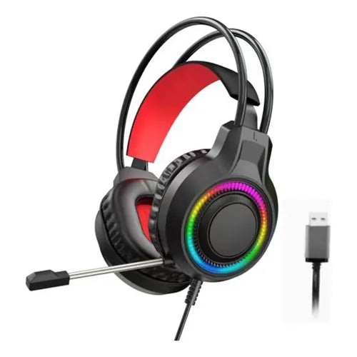 Auriculares Gamer con Cancelación de Ruido HW20 Color Negro | Grado B