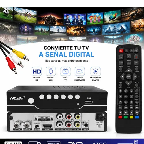 Decodificador de Televisión por Internet | Grado B