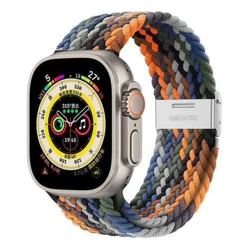 6PZ Correa Nylon para Apple Watch+case Serie 10/11 | Grado B