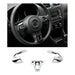Embellecedor de Volante para Volkswagen Jetta 6 Vento y Polo Color Blanco | Grado B