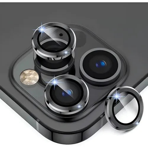 MICA PROTECTORA LENTE CÁMARA PARA IPHONE DIAMANTES COLORES 1