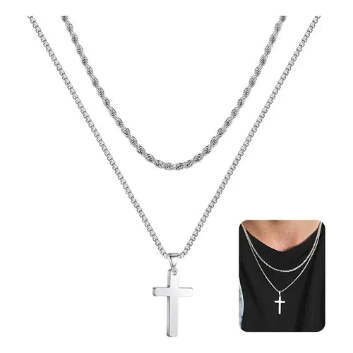 Catholic Rosary Necklace Beads Prayer Crucifix
