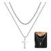 Catholic Rosary Necklace Beads Prayer Crucifix