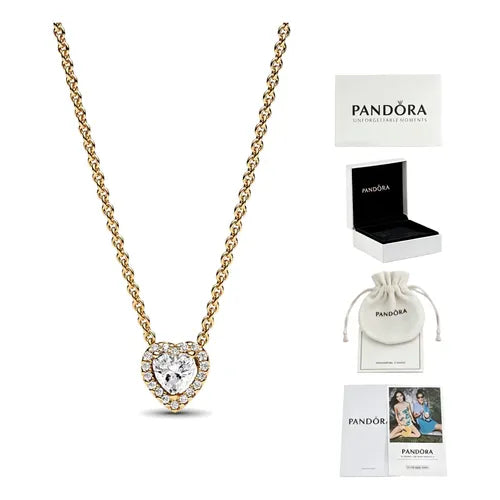 Collar de 50 cm con Dije Color Dorado | Grado B