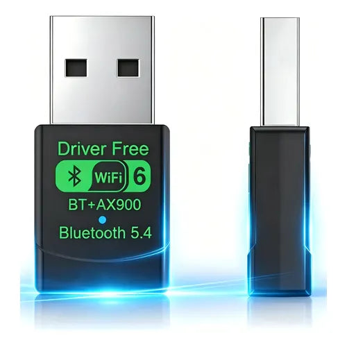 Adaptador USB WiFi de Banda Dual 5G con Bluetooth para PC Color Negro | Grado B