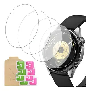 case cristal templado para huawei watch gt4 46mm 41mm 2pcs 1