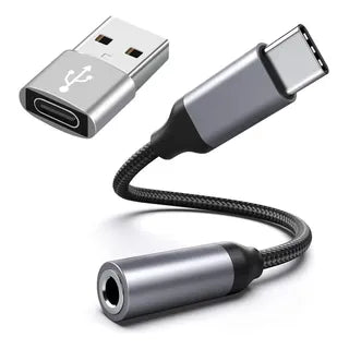 Adaptador USB-C a Conector de 3.5 mm Hi-Res | Grado B