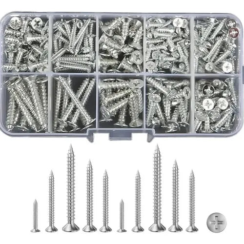 Tornillo de Plastico 3/16 X 1 - Paquete 60 Piezas Full | Grado B