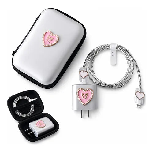 Protector Decorativo para Cargador de iPhone de 20 W | Grado B