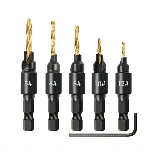 3 Brocas Adaptadoras CB-440 para Taladro y Llave Eléctrica | Grado B