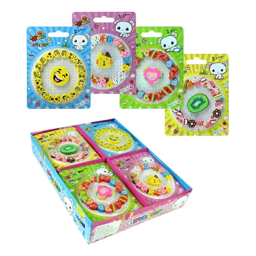 6 Gomas de Borrar con 6 Capuchones Protectores | Grado B