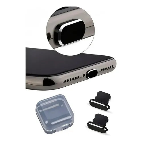 Kit Protector Antipolvo con Tapones para iPhone 15 16 y 17 | Grado B