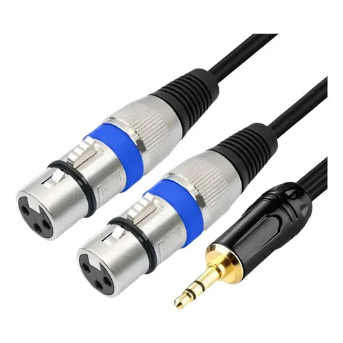 Cable Splitter 3.5MM Macho a 3 Hembras 3.5MM | Grado B