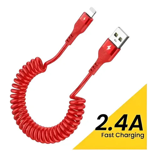 Cable USB-C a USB-C Carga Rápida 1M para iPhone Rojo | Grado B