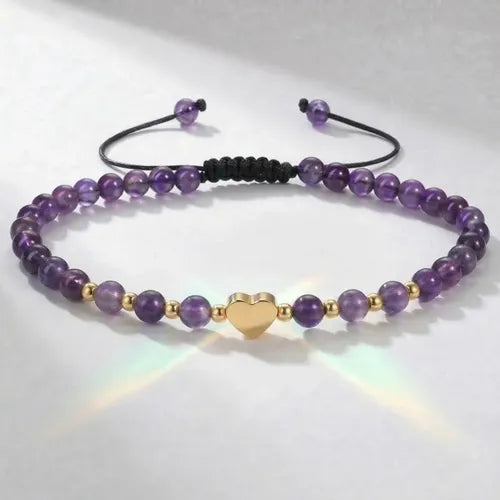 2 Pulseras de Pareja con Imán que Brillan en la Oscuridad | Grado B