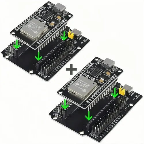 2 Kits de Reloj de Arena Electrónico LED 5V con Placa de 84 x 40 mm | Grado B