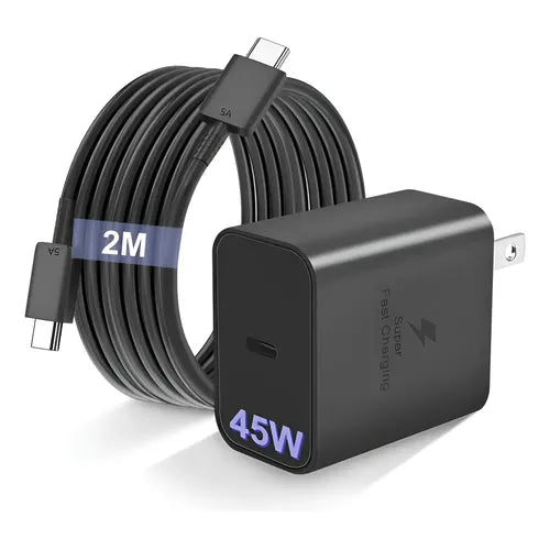 Cargador Adaptador Trio Carga Rápida sin Cable 65W Samsung Negro | Grado B