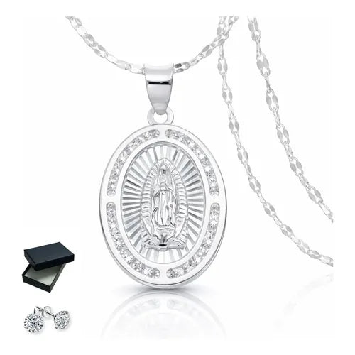 Collar Cadena Lisa para Adulto Color Plateado