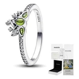 Anillo Banda con Circonita Cúbica Color Plateado