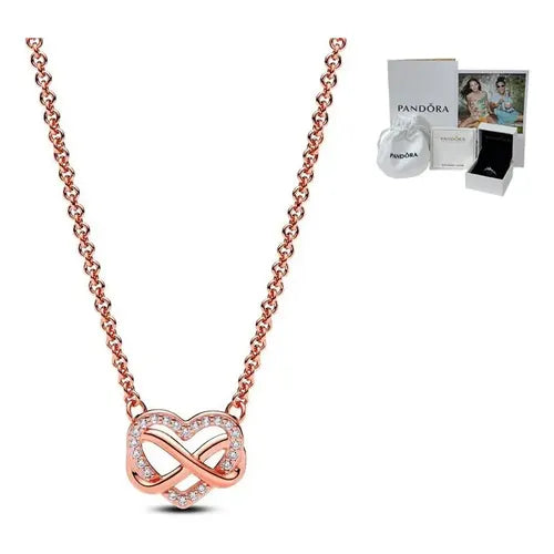 Collar con Perlas de Buena Suerte Color Plateado | Grado B