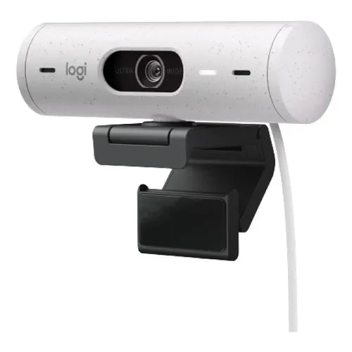 Cámara Web Logitech Brio 100 Full HD Color Blanco | Grado B