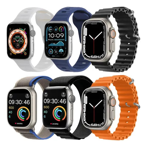 Correa Magnética de Acero Inoxidable para Smartwatch de 38 a 45 mm | Grado B